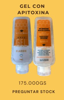 Gel con apitoxina