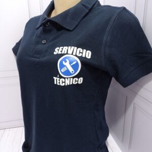 Remera empresarial con cuello