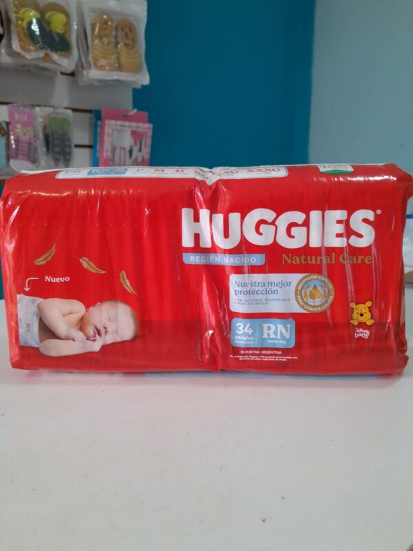 PAÑAL HUGGIES NATURAL CARE RN
