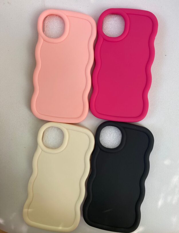 Case de Silicona Ondulada