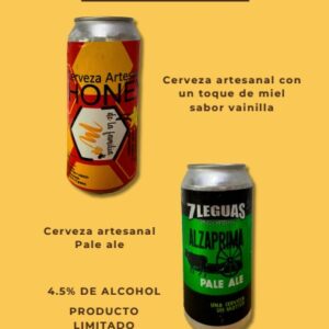 Cervezas artesanales 500ml